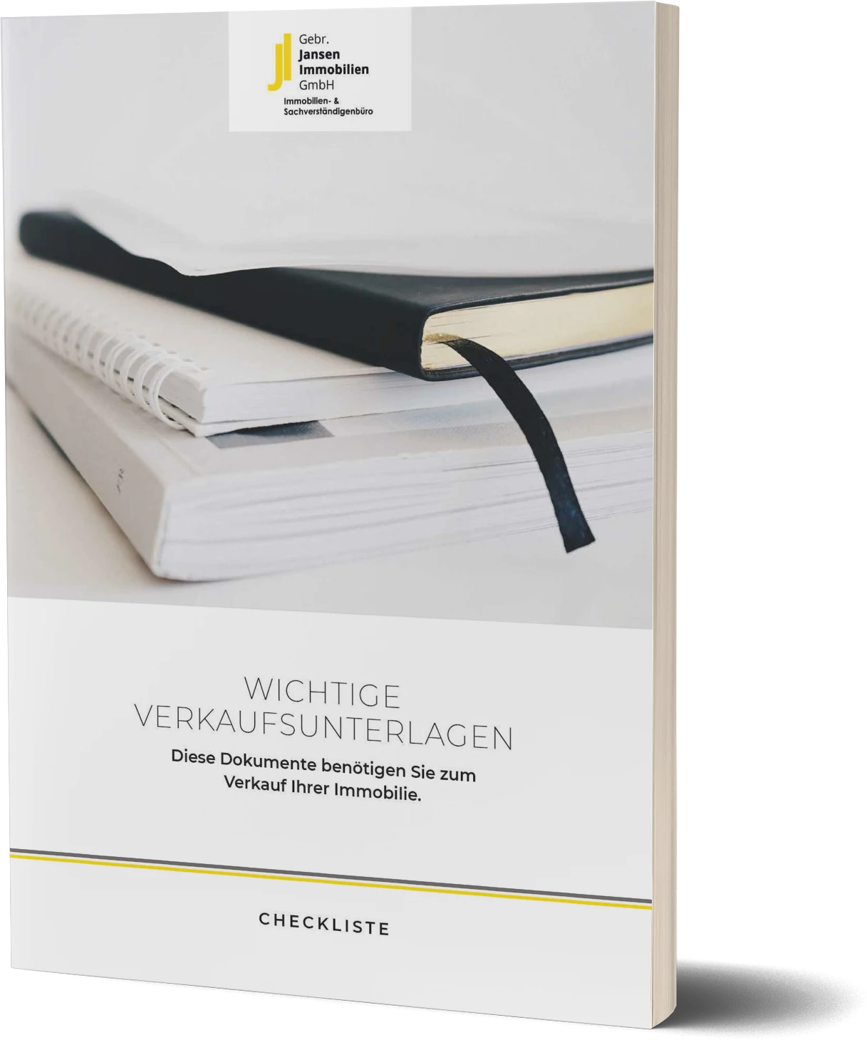 Gebr. Jansen Immobilien Checkliste - Wichtige Verkaufsunterlagen